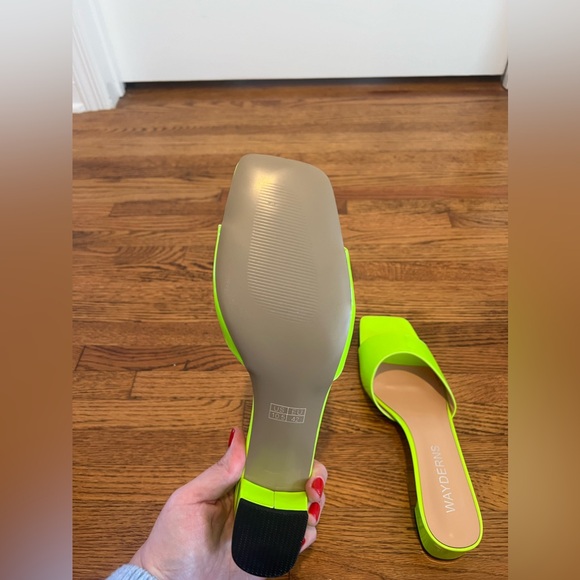 Lime Green Mules - brand new never worn! - Picture 2 of 5